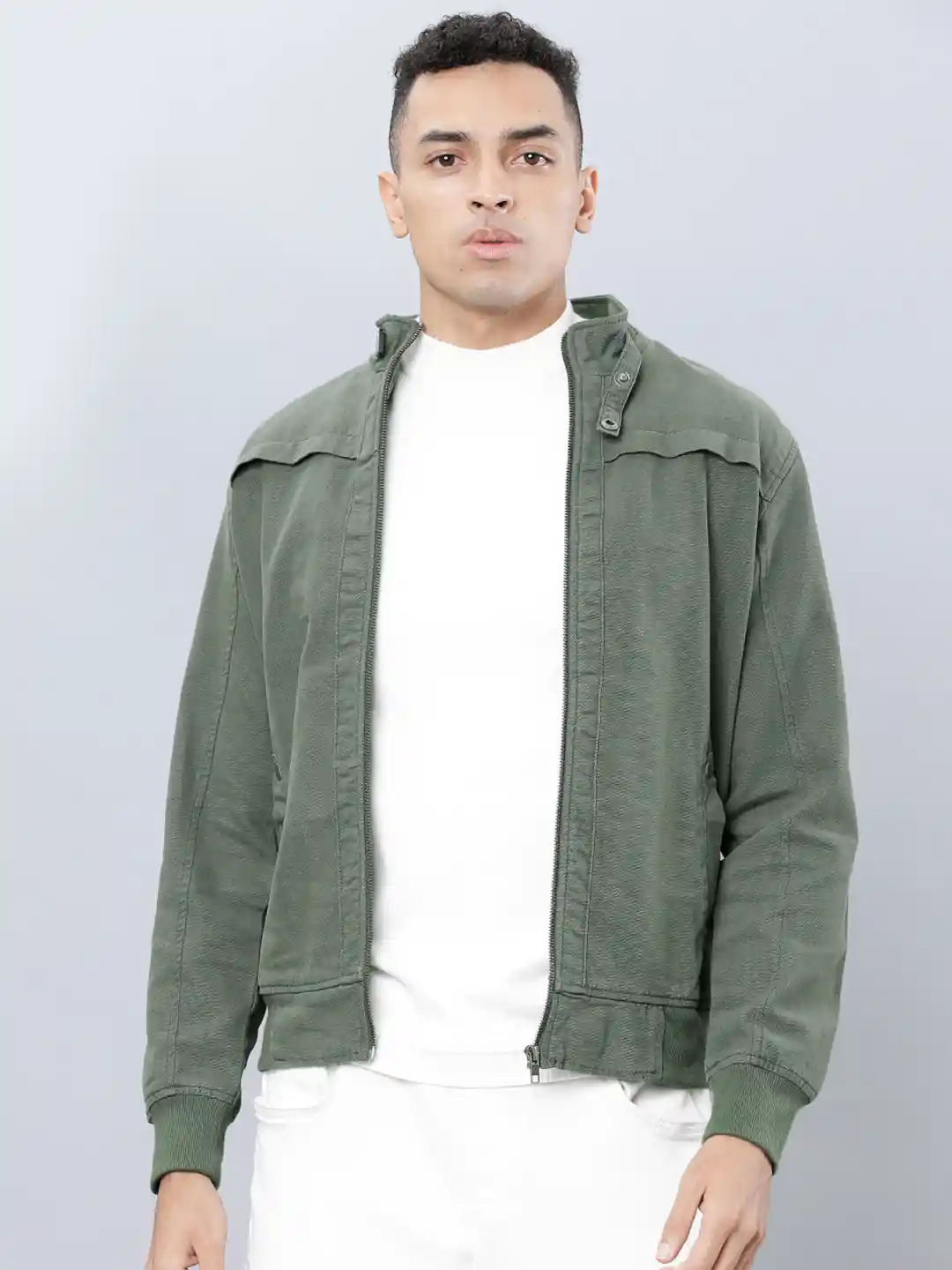 Buy HIGHLANDER Men Green Tailored Jacket Jackets for Men