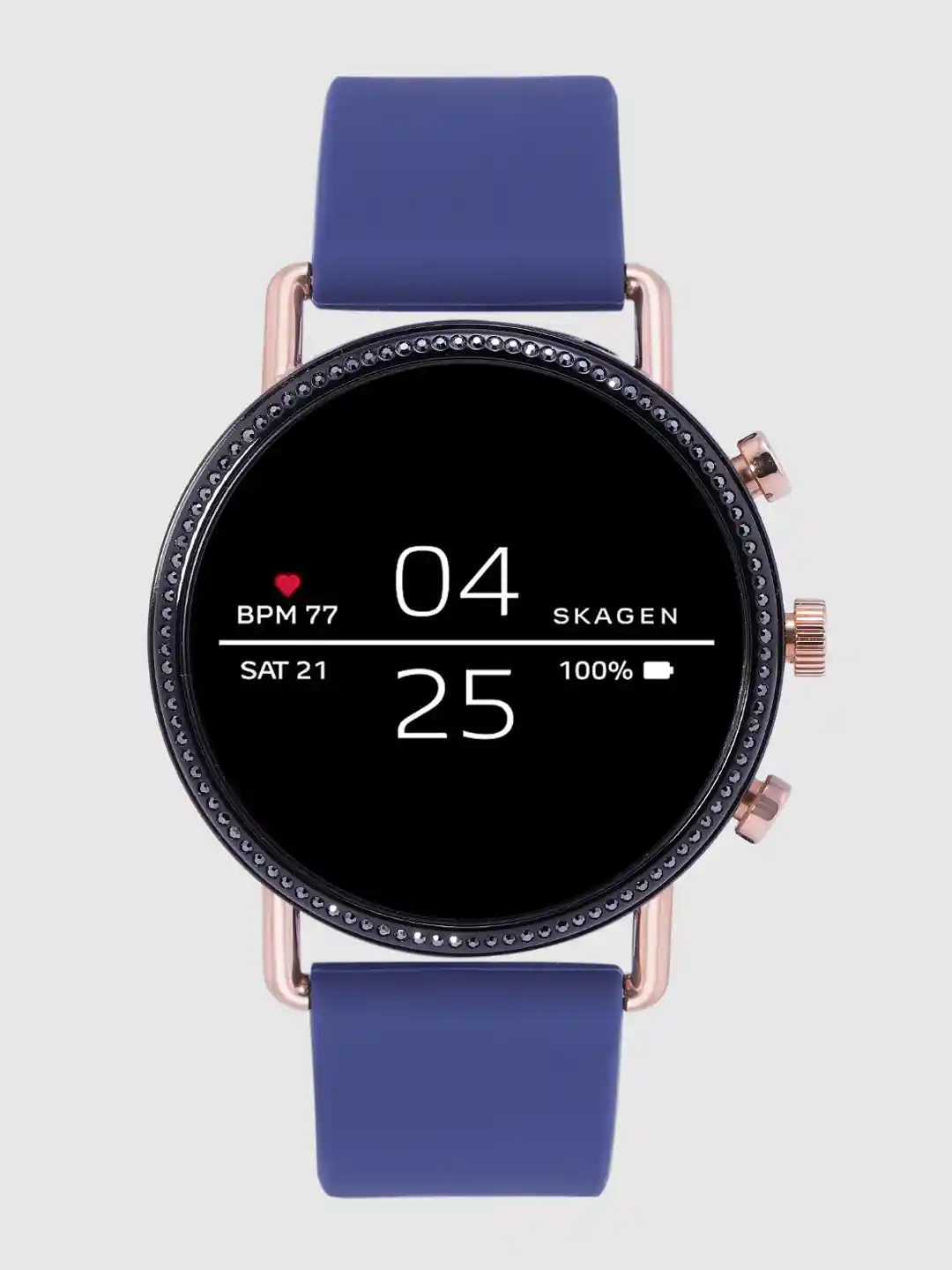 Buy Skagen Women Falster 2 Blue Smartwatch SKT5110 - Smart Watches