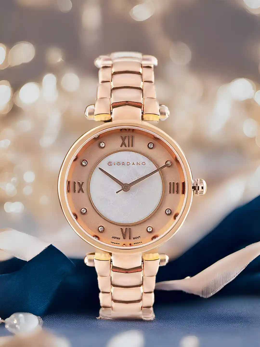 Buy GIORDANO Women Off-White Analogue Watch MAP-GD-4032-22