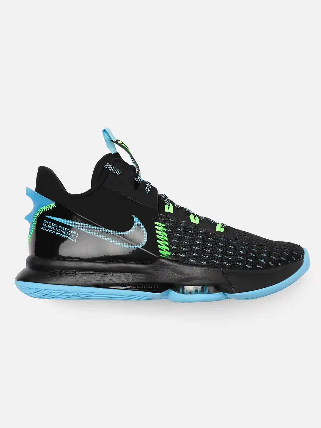 Lebron Witness V Blue Nike Unisex Black LEBRON WITNESS V EP