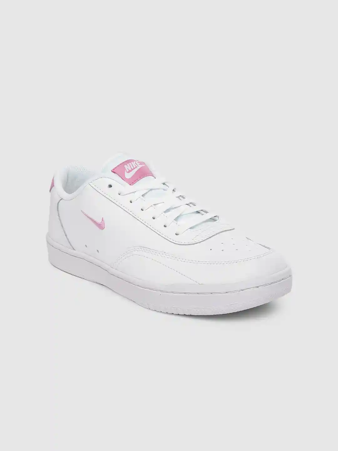 Buy Nike Women White COURT VINTAGE Leather Sneakers Casual Shoes