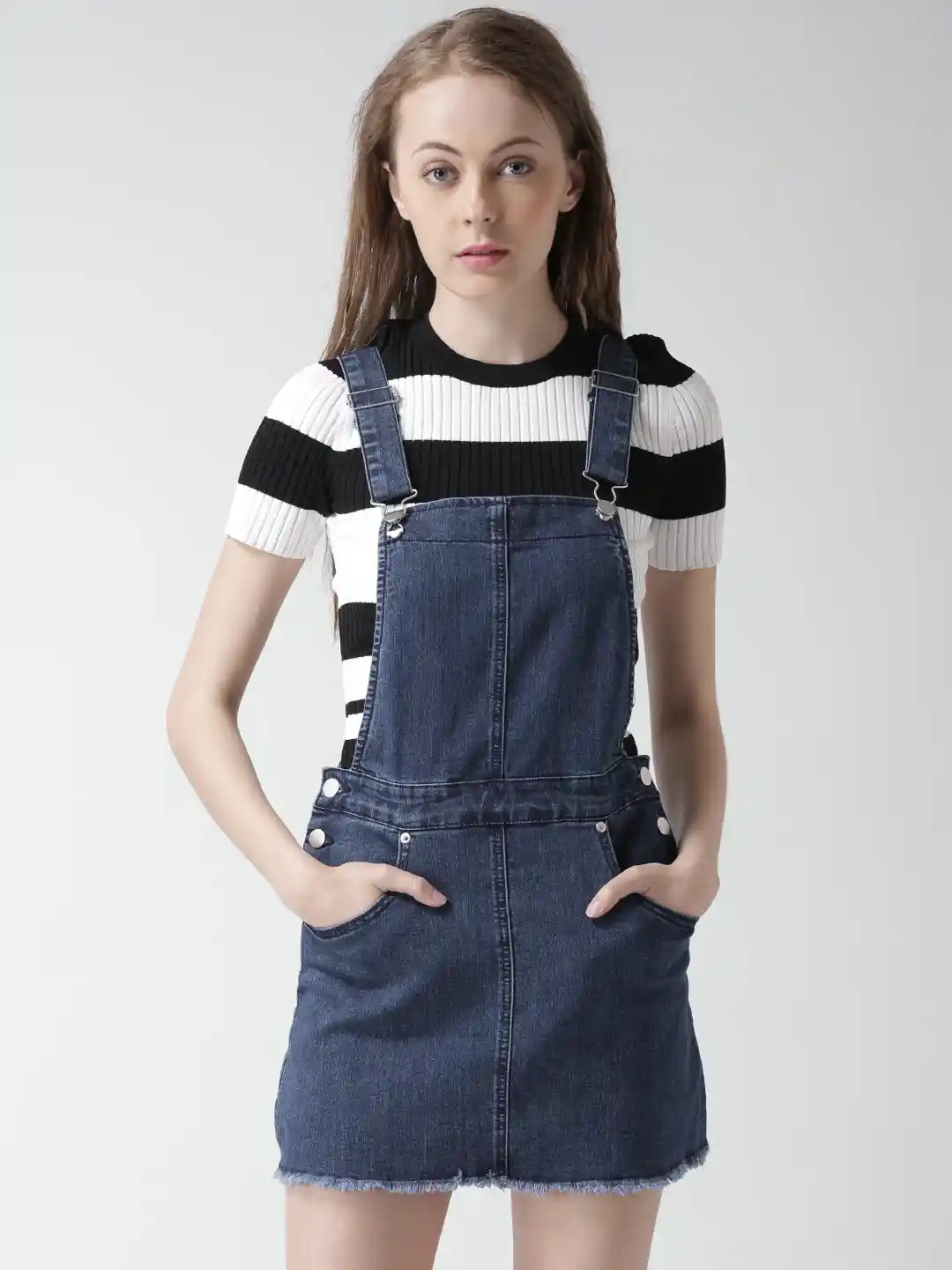 denim overall dress forever 21 Forever 21 Women's Overall Dress Black Denim Cotton Pocket size S