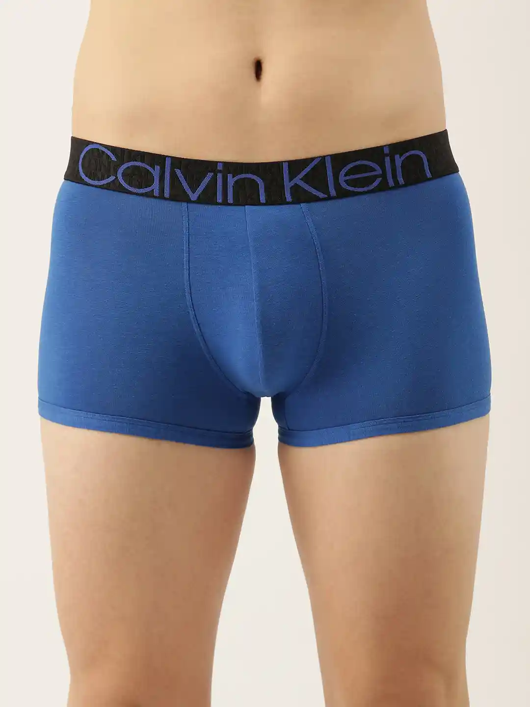 Buy Calvin Klein Underwear Men Blue Solid Trunks NB2682C6X Trunk