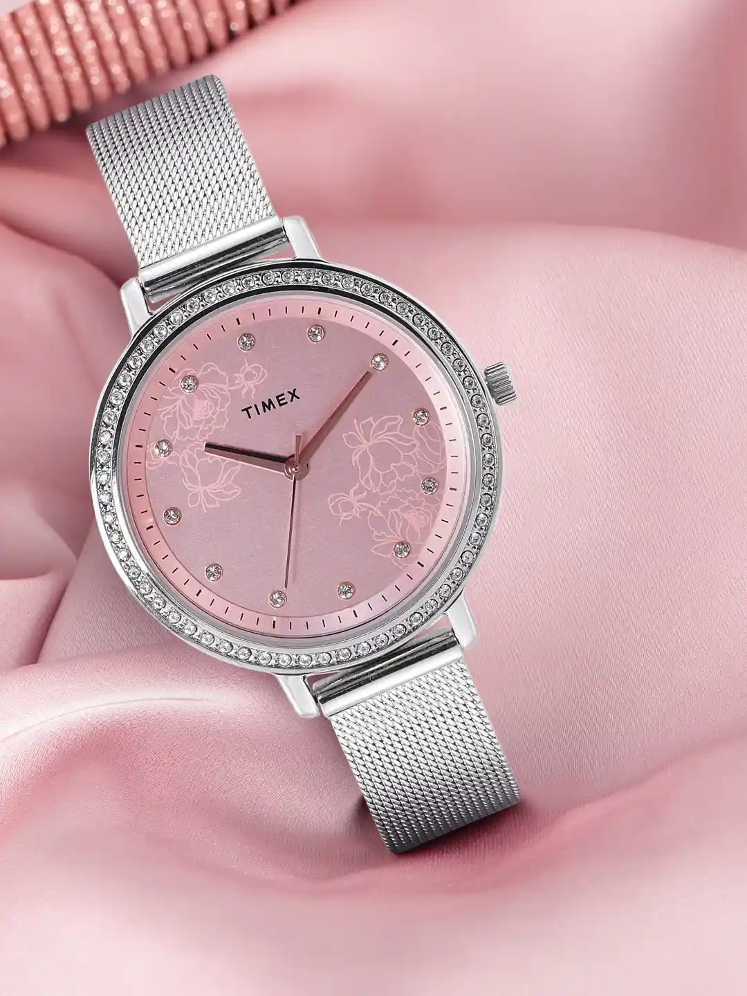 Timex Women Pink Analogue Watch TWEL14700