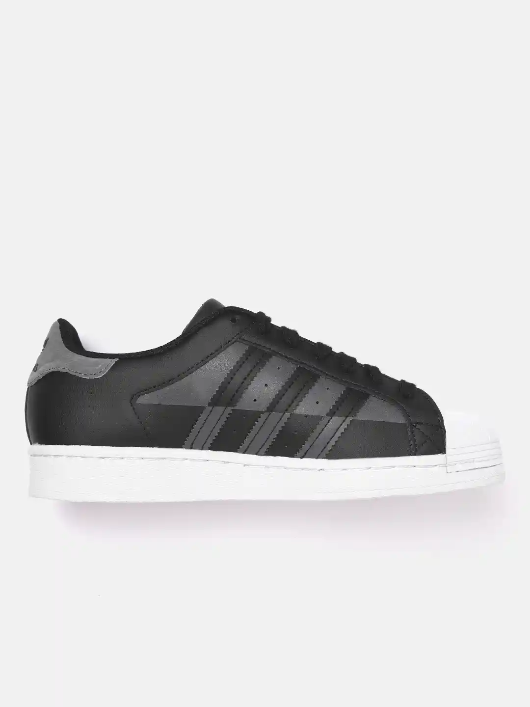 Buy ADIDAS Originals Men Black Charcoal Grey Superstar Sneakers