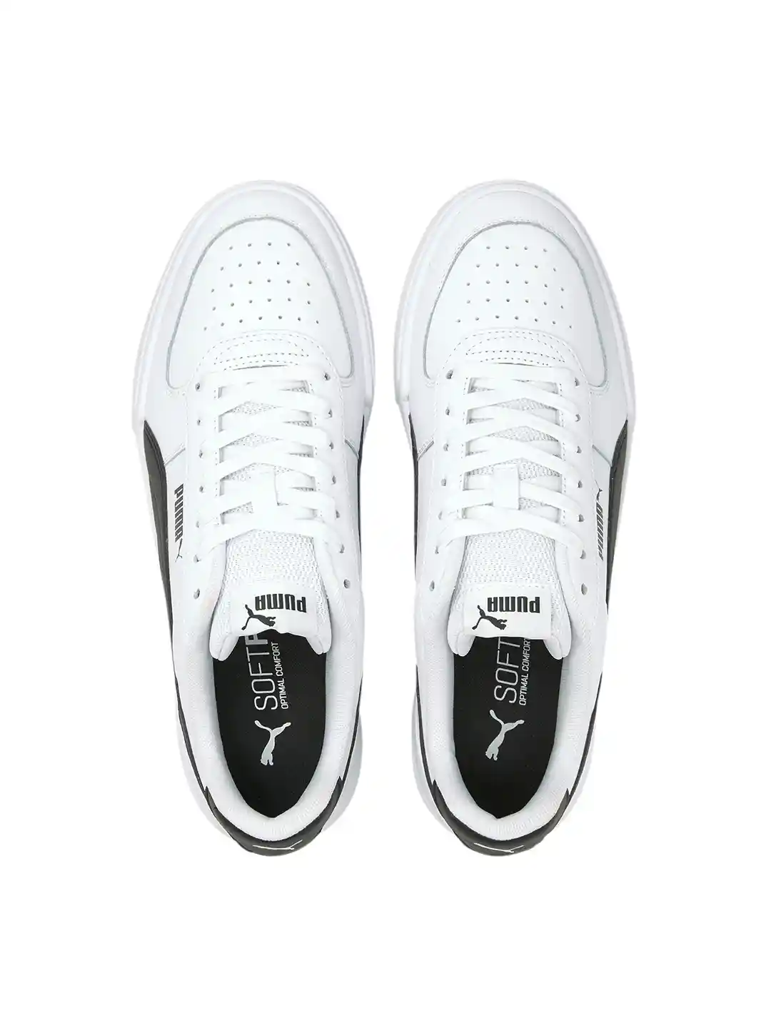 Buy Puma Unisex White Caven SoftFoam Sneakers Casual Shoes for