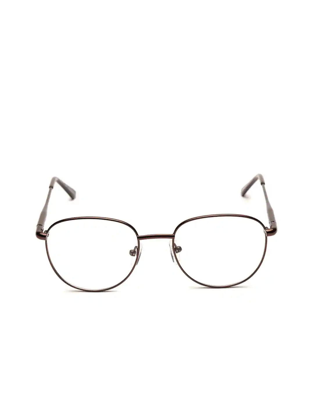 Buy COOLWINKS Unisex Coffee Brown Solid Full Rim Oval Frames