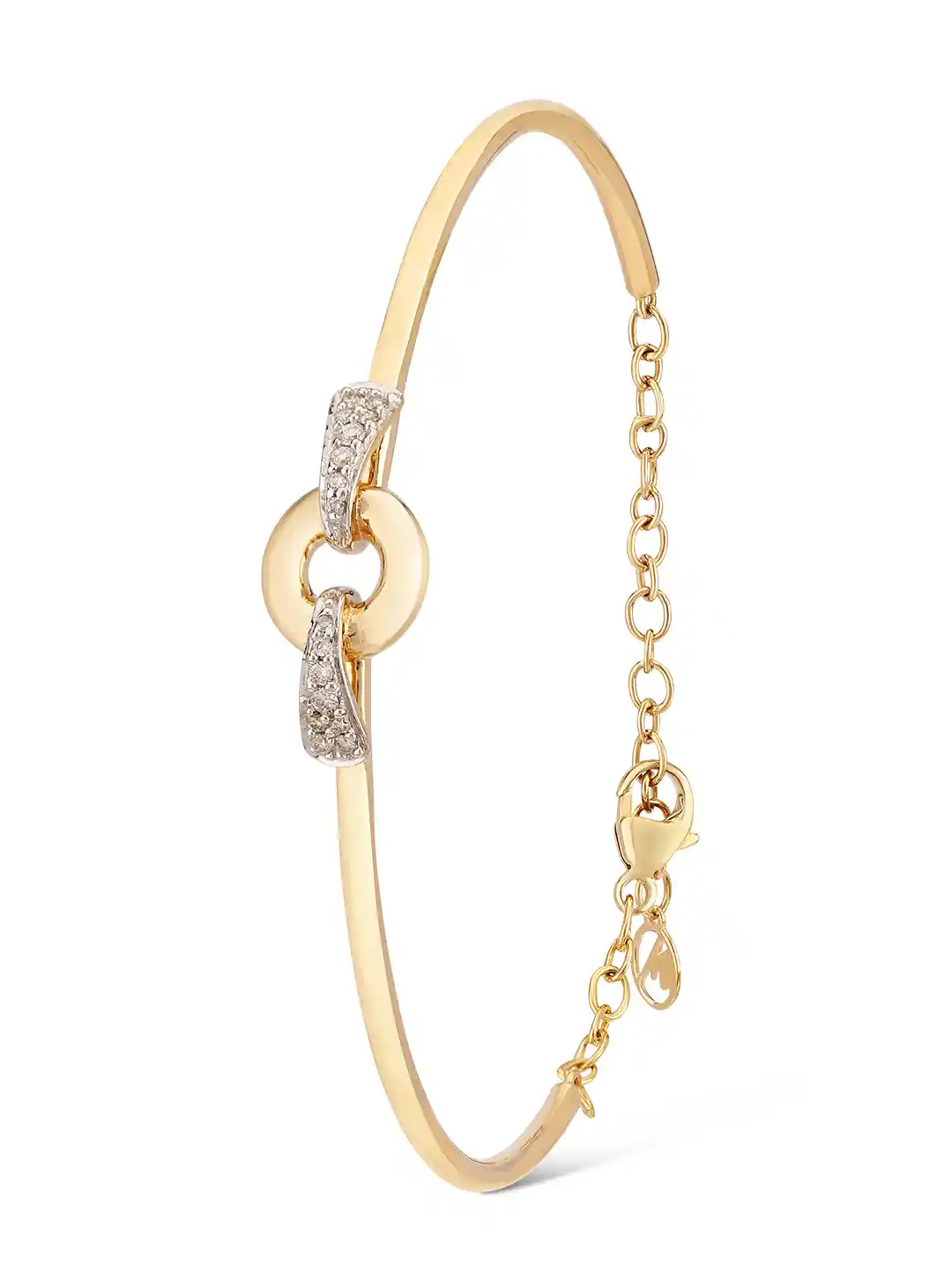 Buy Mia by Tanishq 14-Karat Yellow Gold Precious Bracelet with