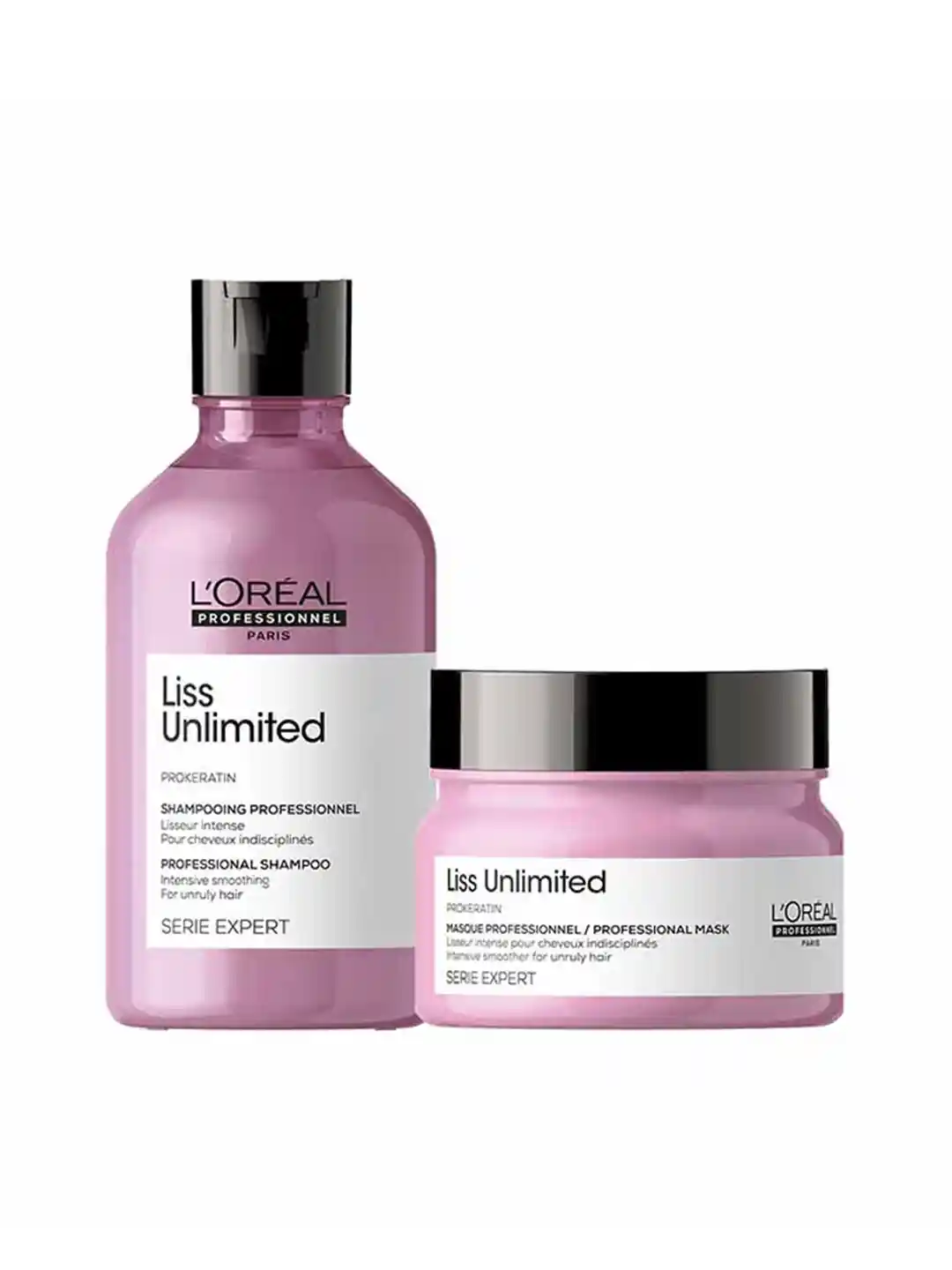 L'OREAL Liss Unlimited シャンプーとマスクセット L'Oréal Professionnel Liss Unlimited Shampoo+Hair MASK+