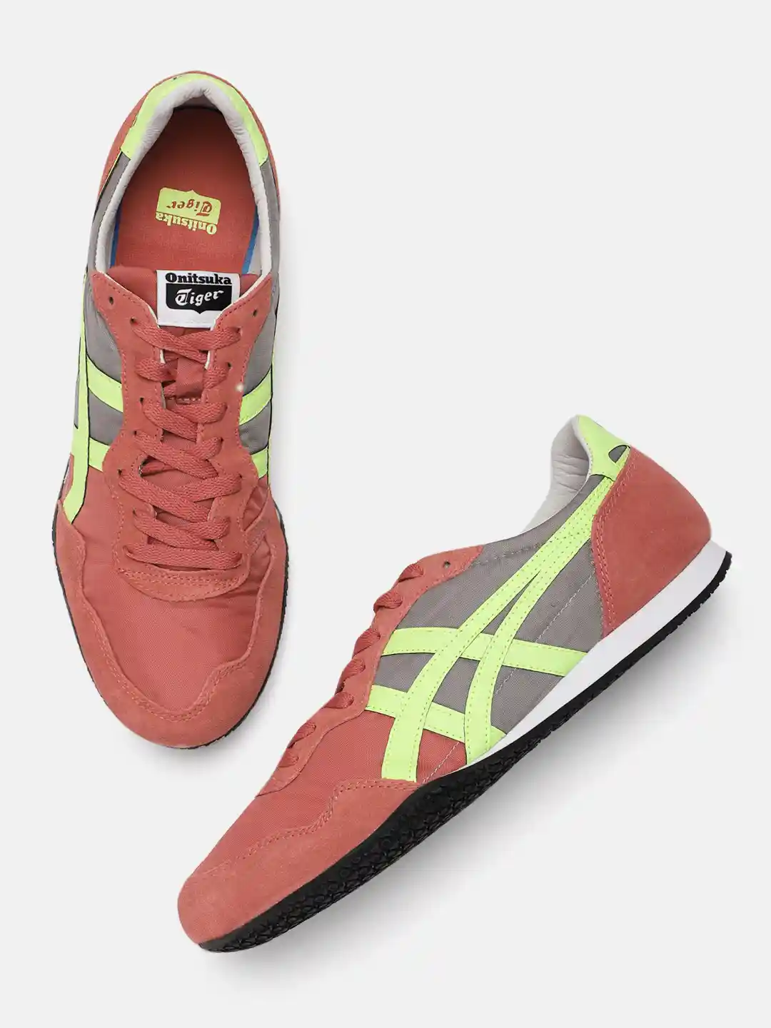 Pink Onitsuka Tiger Serrano Kids Brown Serrano Unisex By Onitsuka