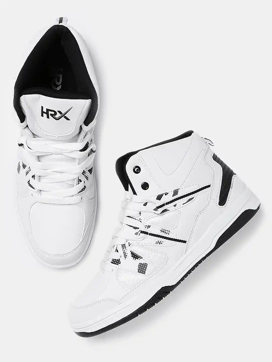 Buy HRX by Hrithik Roshan Men Hoop Life White Sneakers Casual