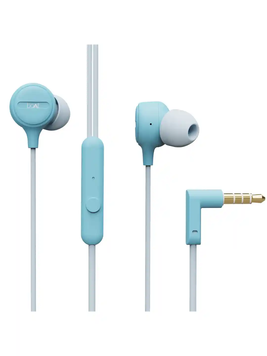 Buy boAt Unisex Blue Bassheads 103 M Wired Earphones With Super