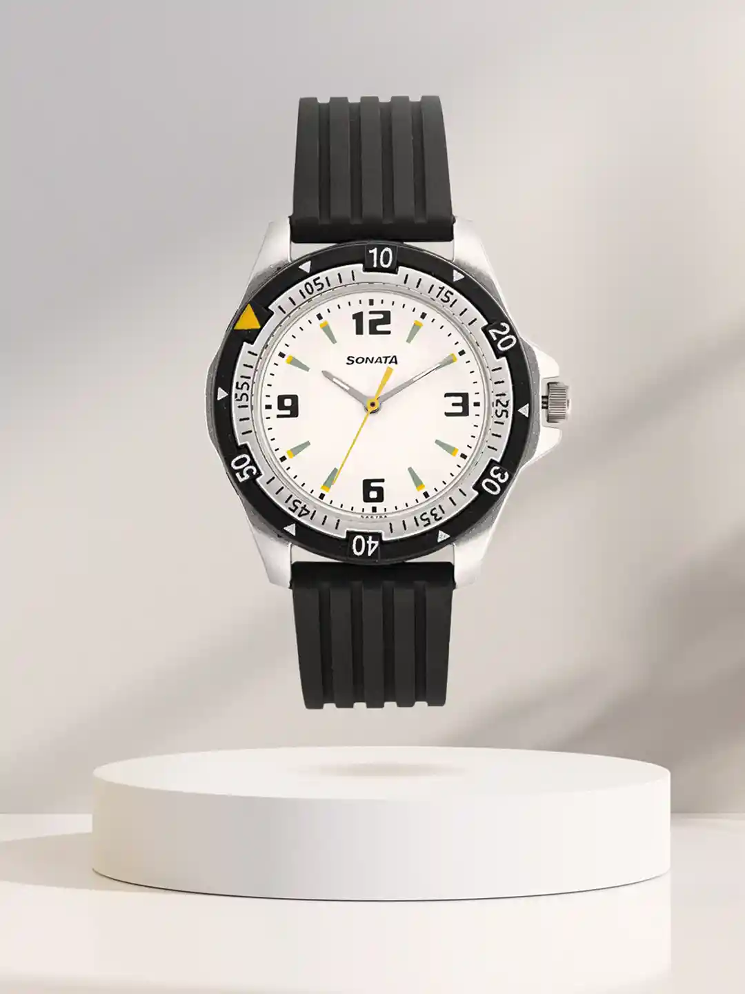 White Dial Analog Watch Buy Sonata Men White Dial Analogue Watch