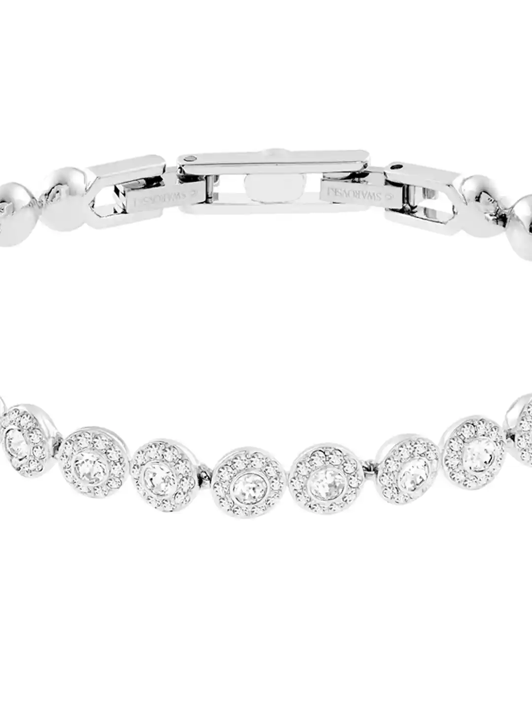 Buy SWAROVSKI Rhodium-Plated Angelic Bracelet Bracelet for Women