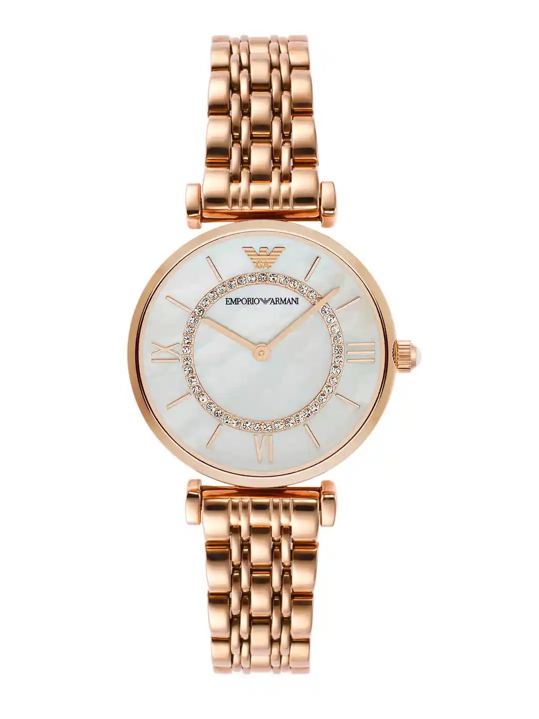 Buy Emporio Armani Women Pearly White Dial Watch AR1909I Watches