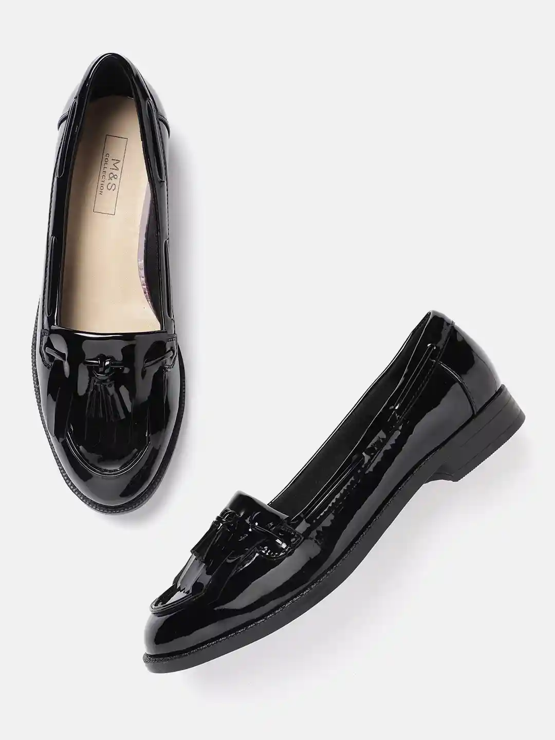 Loafers Marks And Spencer Ladies Black Shoes Buy Marks Spencer