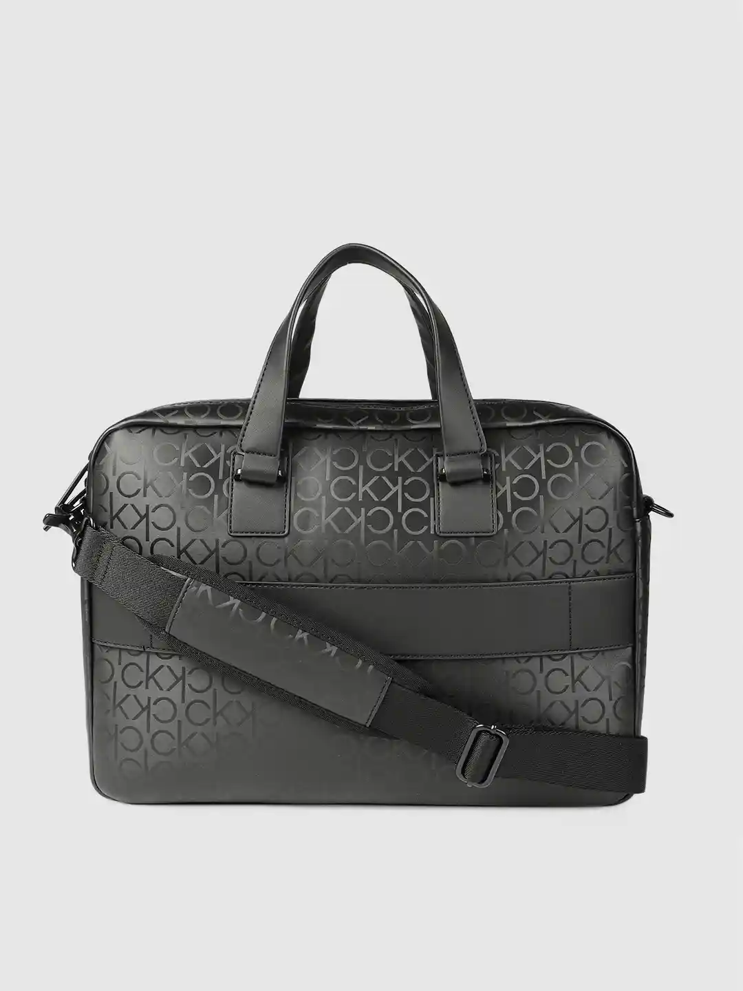 Buy Calvin Klein Men Black Printed Laptop Bag Laptop Bag for Men