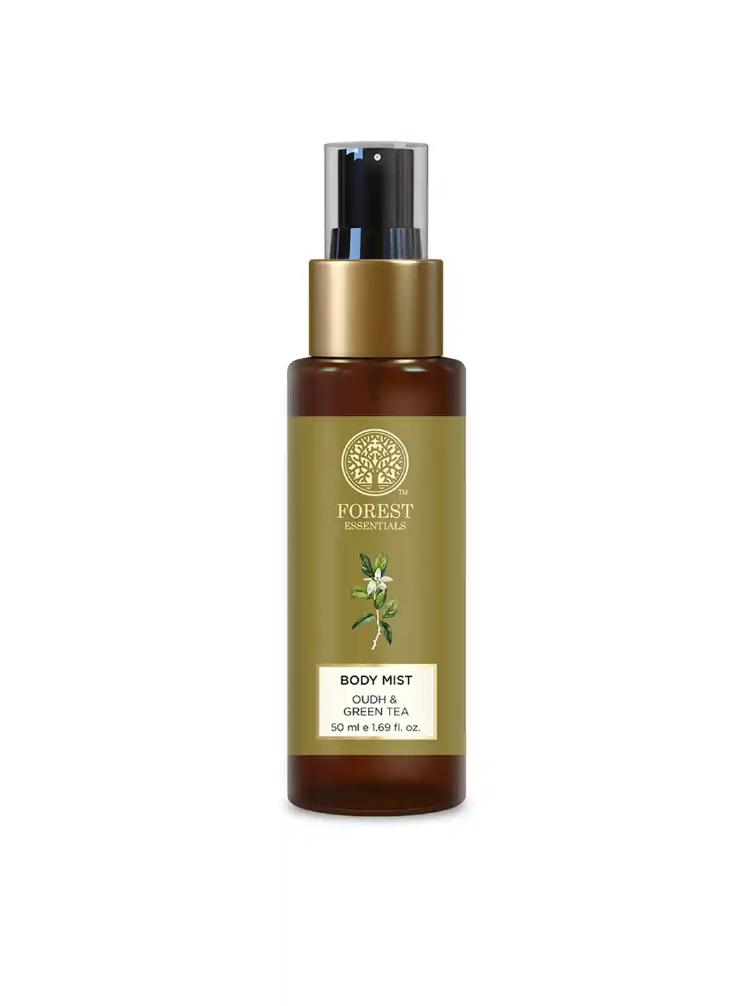 Buy Forest Essentials Hydrating Body Mist Spray Oudh Green Tea