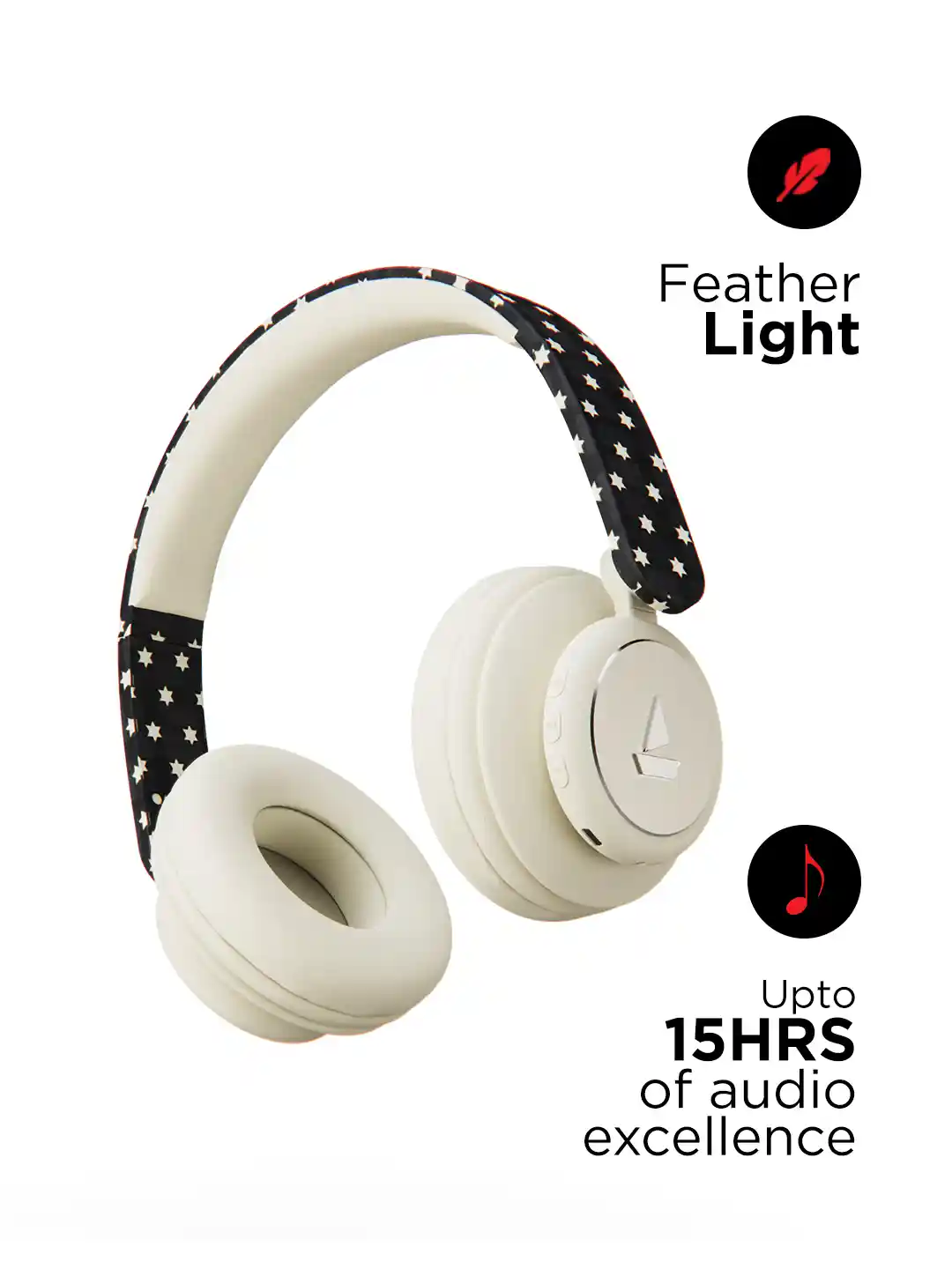 Buy boAt Black White Rockerz 450 M Masaba Edition Wireless