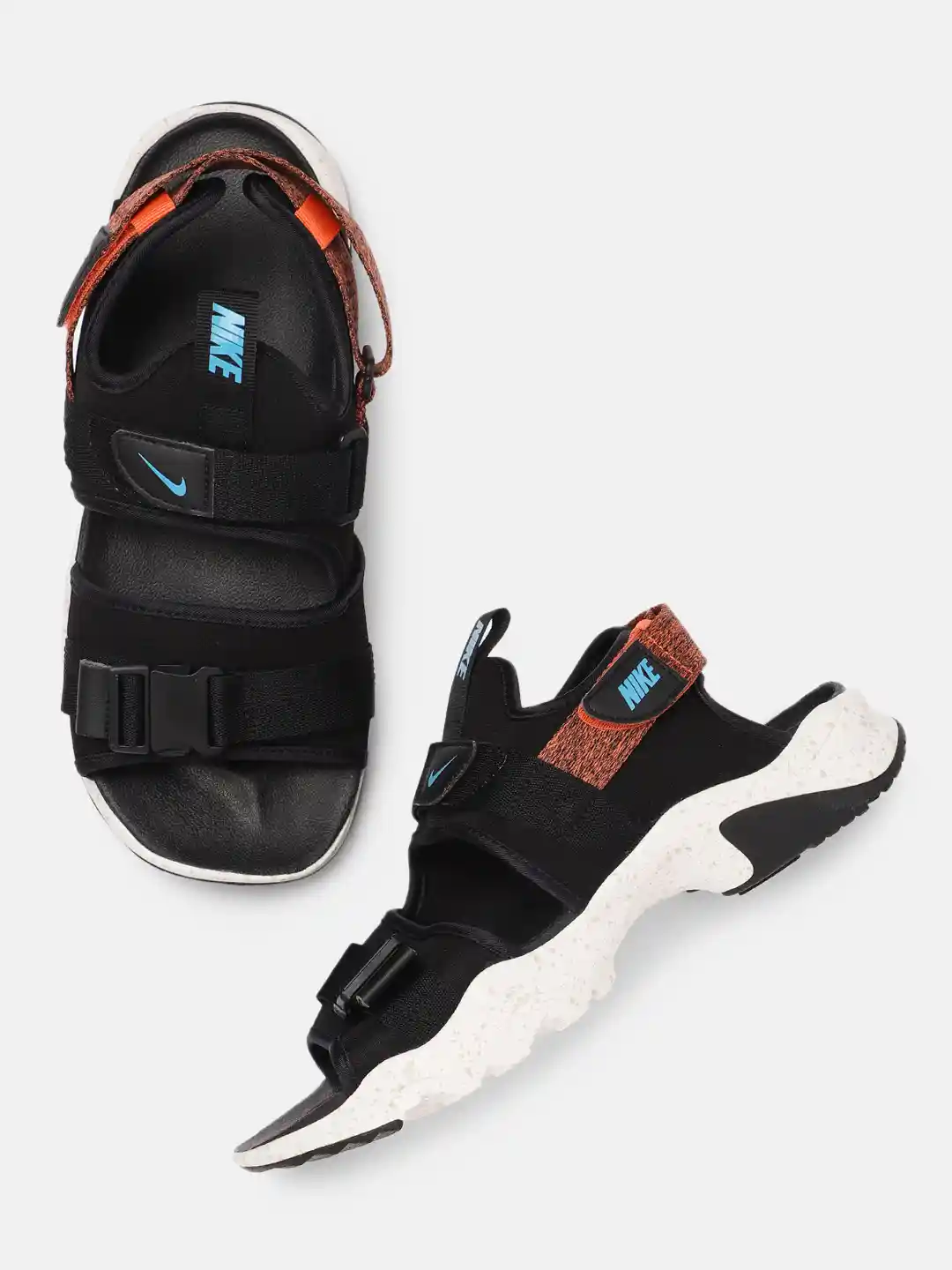 Nike Men Black Solid Canyon Sports Sandal