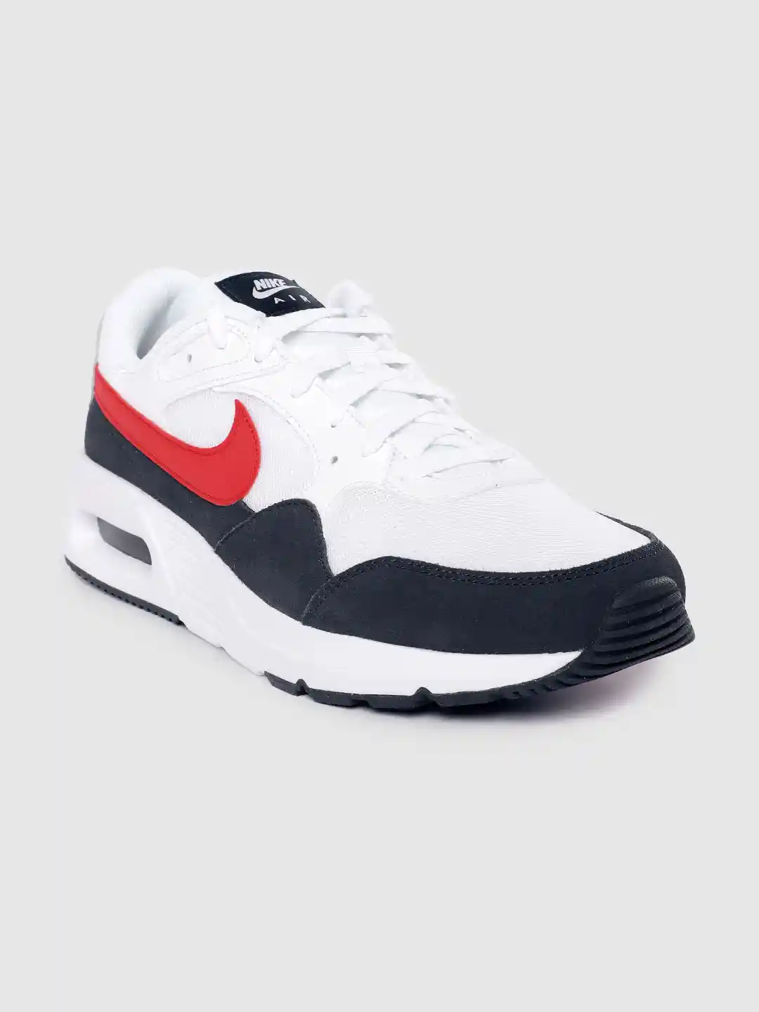 Buy Nike Men White Colourblocked AIR MAX SC Sneakers Casual