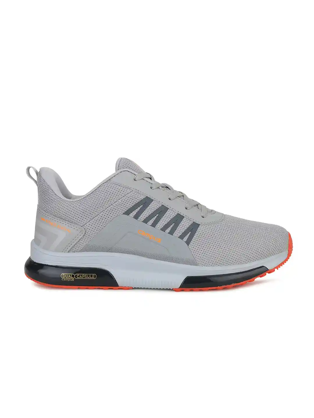 Campus Men BRAZIL PRO Grey Mesh Running Shoes
