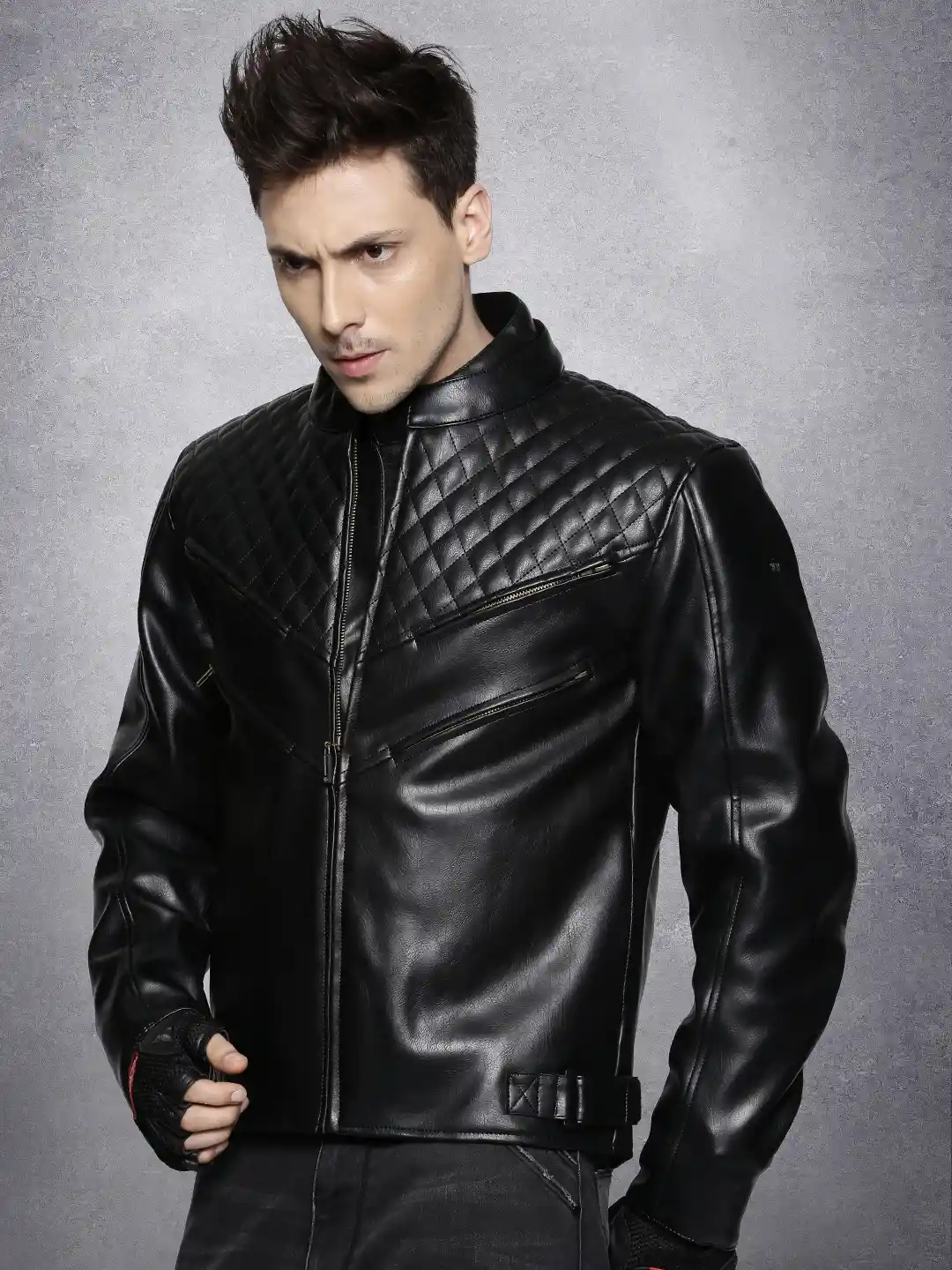 Buy RDSTR Black MotoGP Biker Jacket - Jackets for Men
