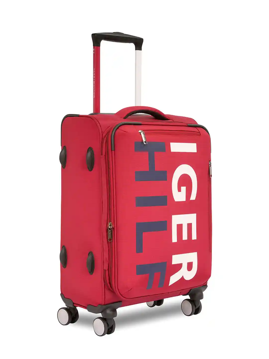 Buy Tommy Hilfiger Red White Brand Logo Print Soft Luggage