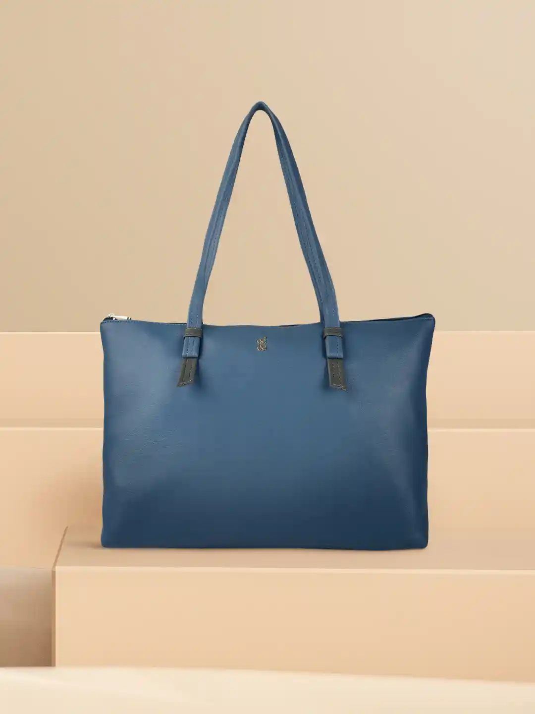 Buy Baggit Women Blue Solid Laptop Shoulder Bag Handbags for