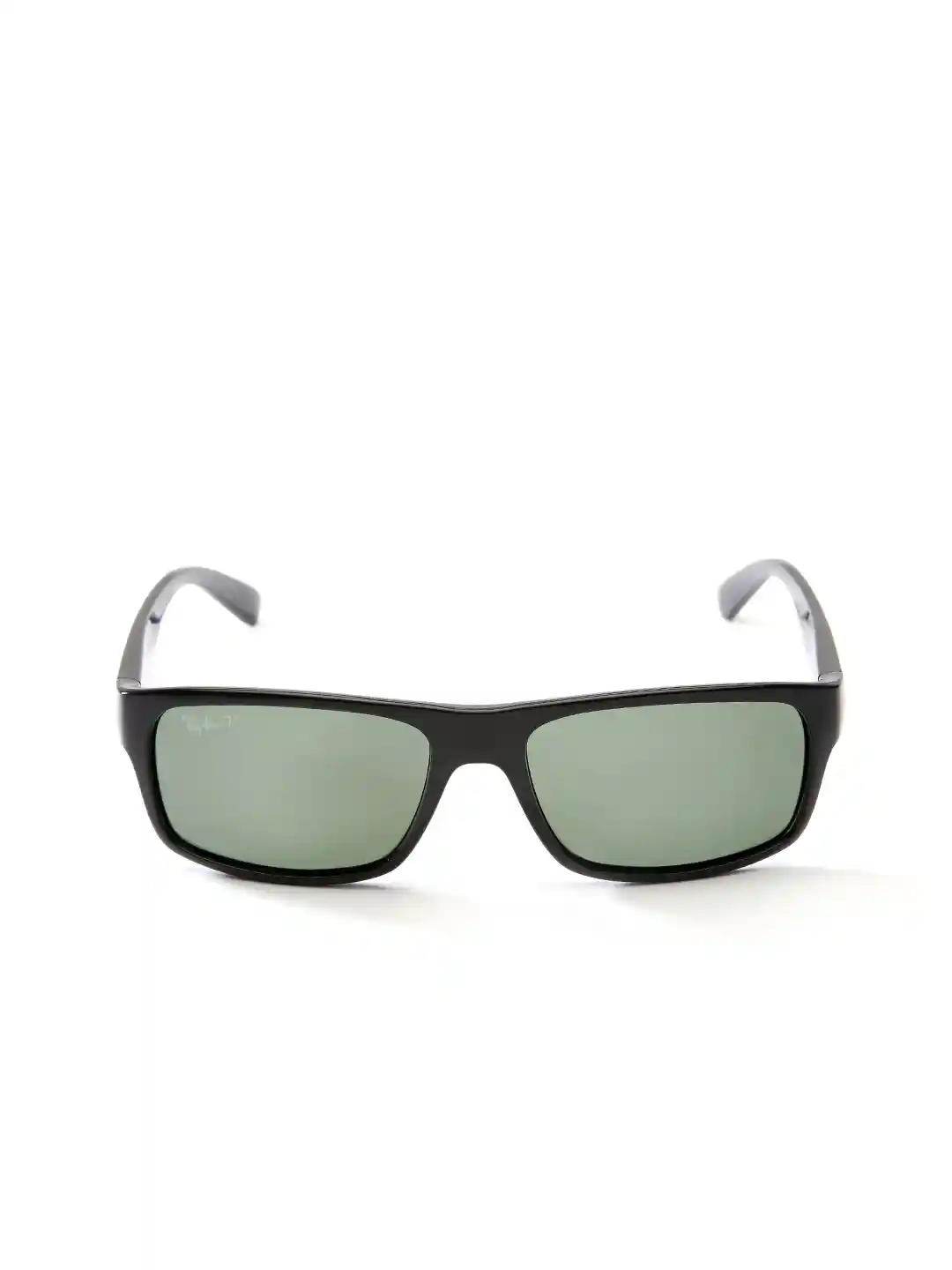 Buy RAY-BAN Unisex Polarized Green Lens Rectangle Sunglasses