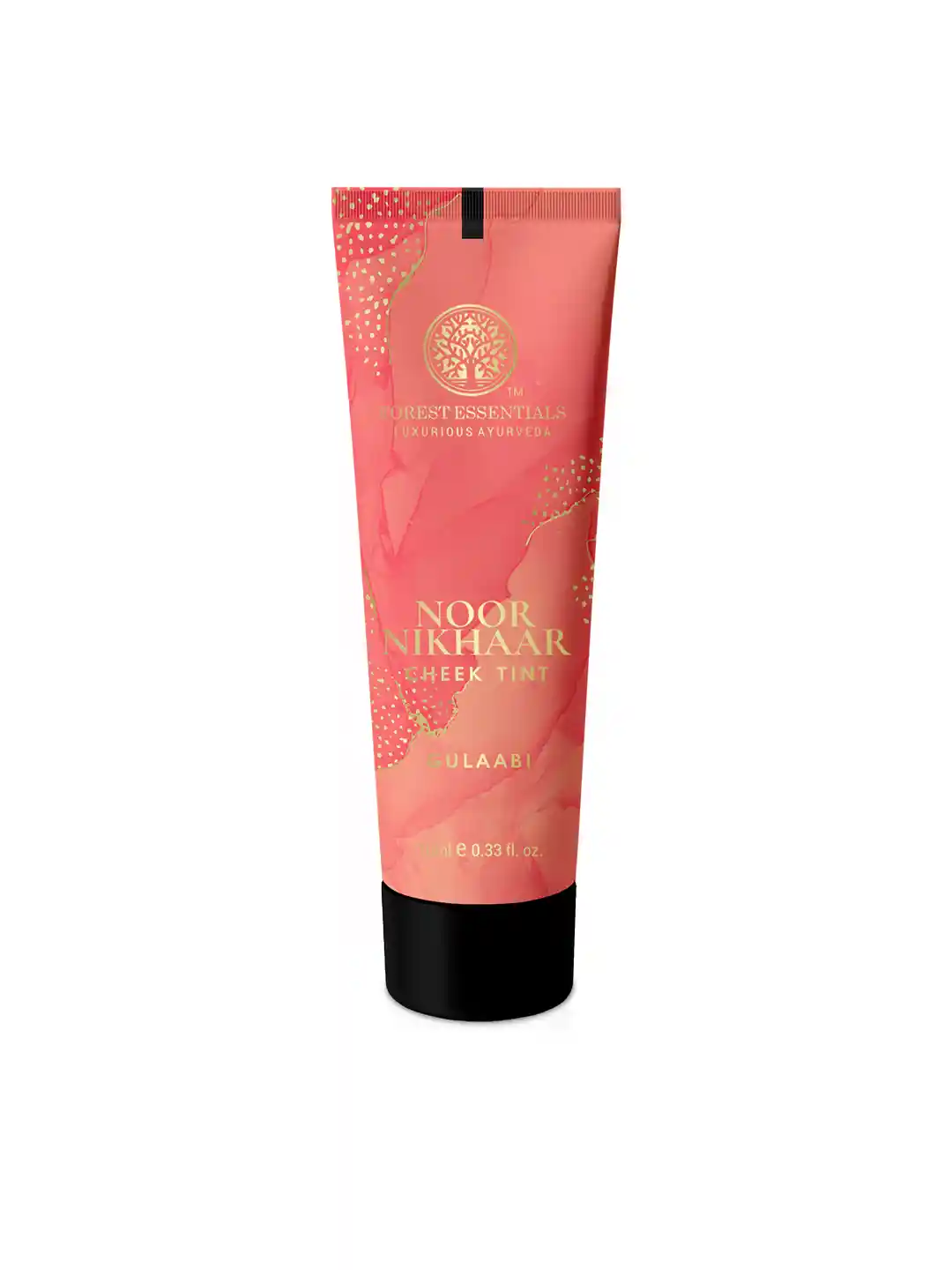 チーク Forest Essentials Noor Nikhaar Cheek Noor Nikhaar Satin Cheek Tint Khubani | Peach | Forest