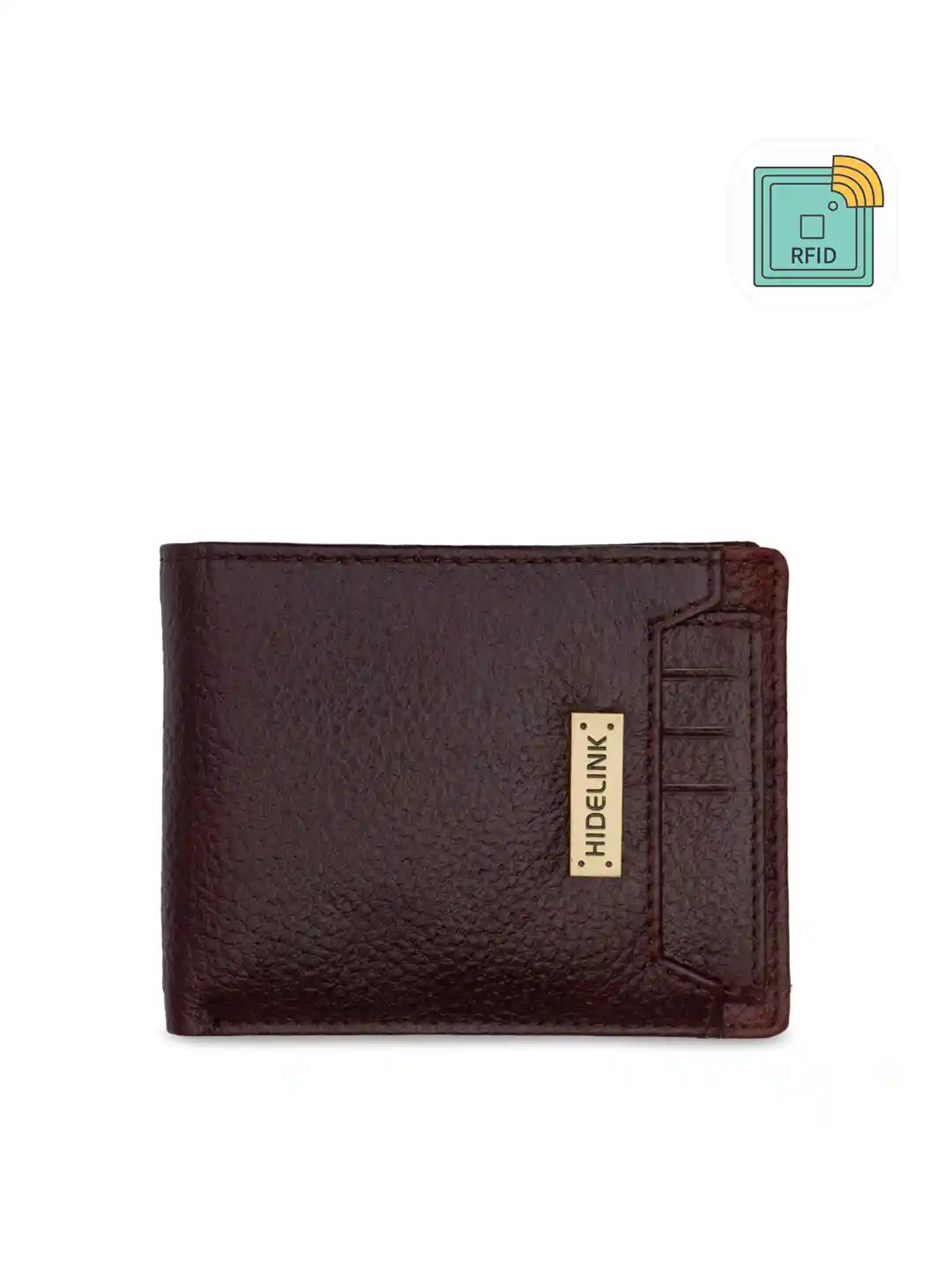Flipkart Fendi Leather Wallet Hidelink Men Brown Solid RFID