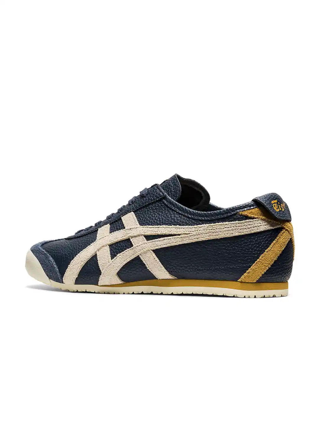 【hxxoxxvx27】　US7.5 Buy Onitsuka Tiger Unisex Navy Blue Textured Mexico 66