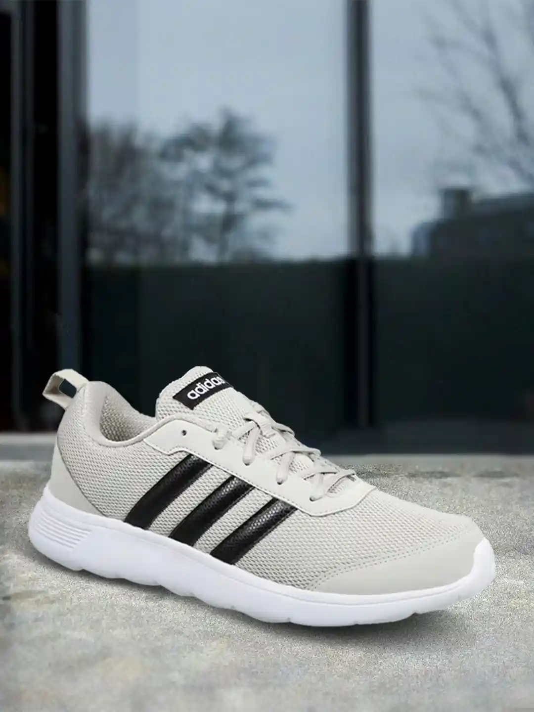 ADIDAS Men Grey Black Hyperon M Running Shoes