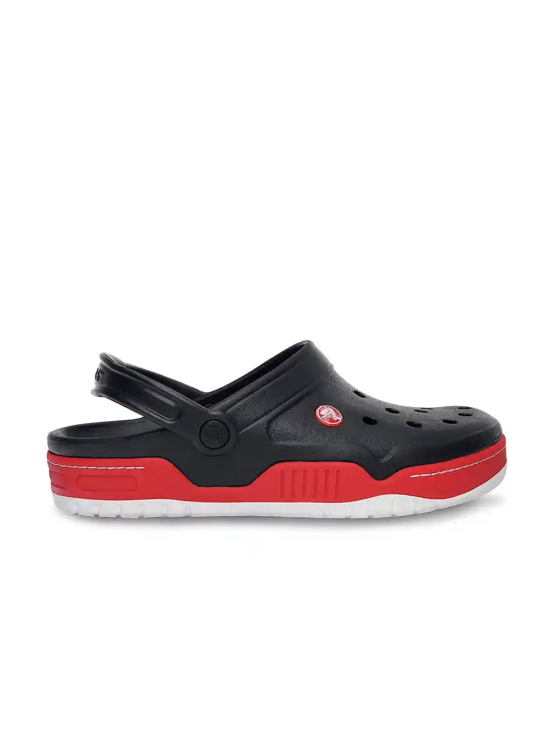 Buy Crocs Front Court Men Black Red Clogs Flip Flops for Men