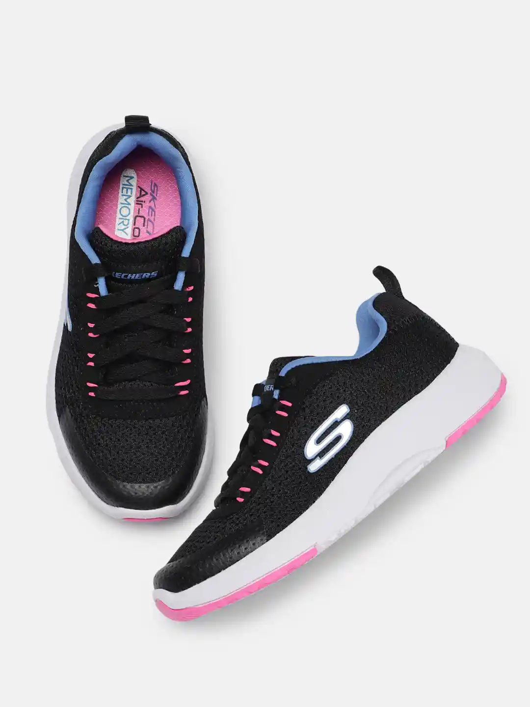 Skechers Shoes For Girls Black GO WALK FLEX RELISH