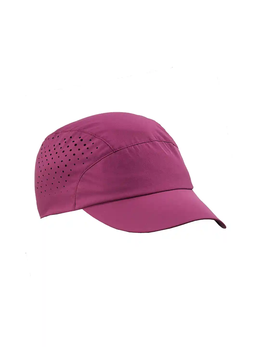 Buy Decathlon Women Purple Solid Trekking Visor Cap with Cut-Out
