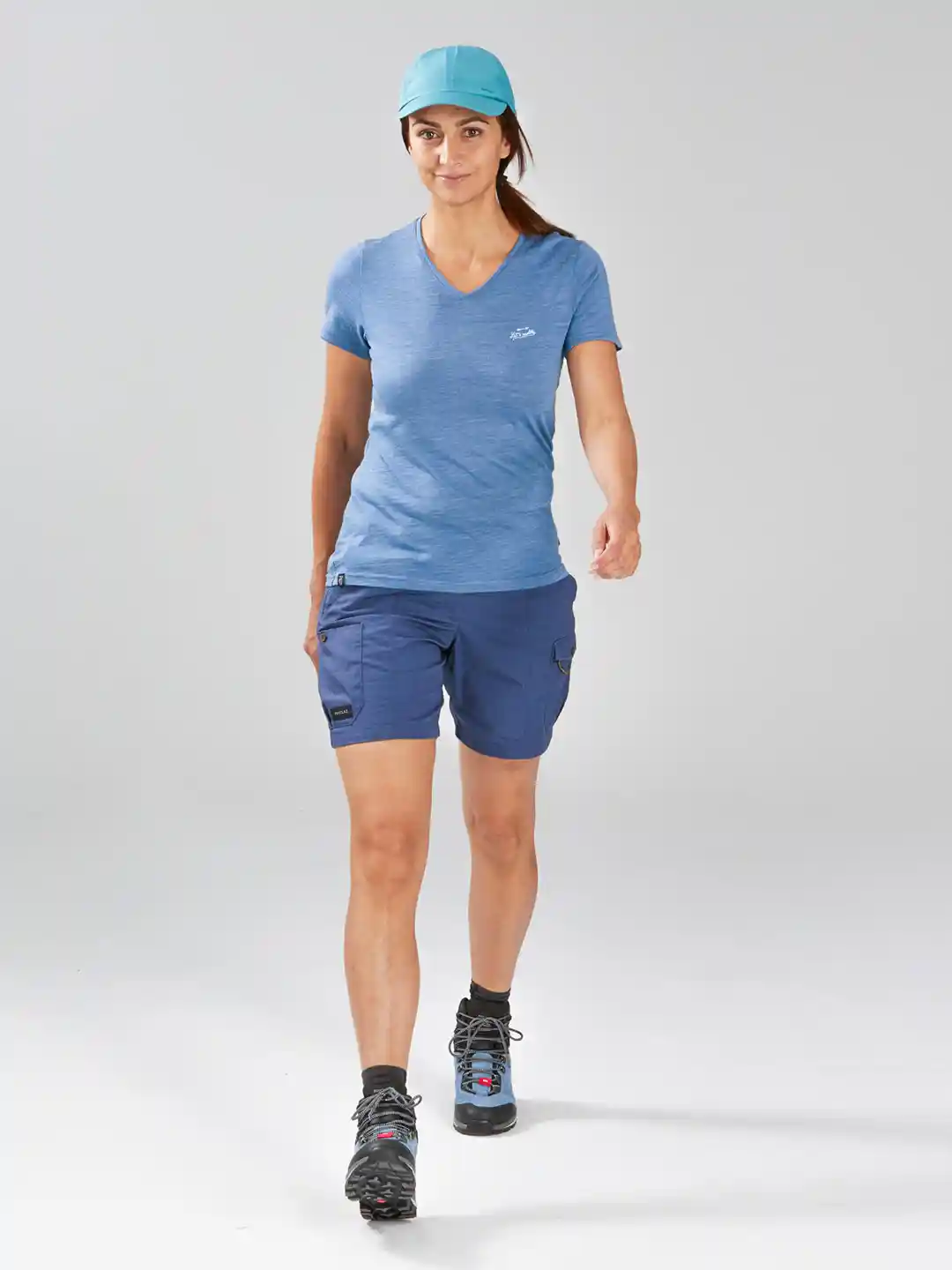 Decathlon Yellow Polo Shirt And Shorts Buy Decathlon FORCLAZ Women
