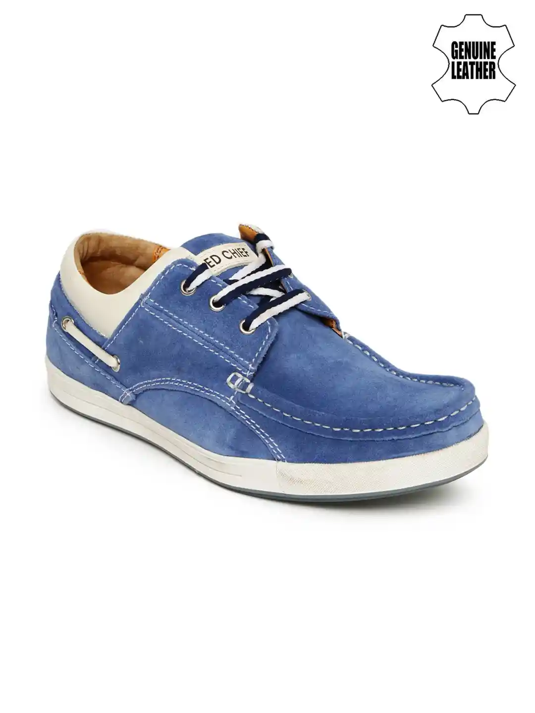 Buy Red Chief Men Blue Suede Boat Shoes Casual Shoes for Men