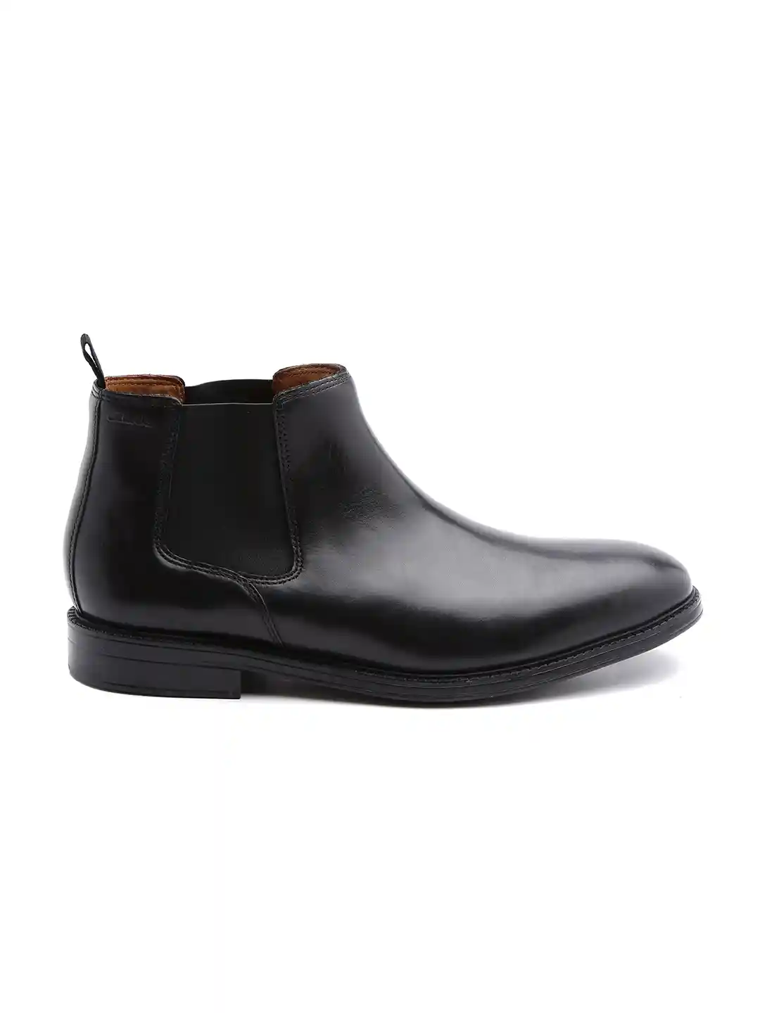 Buy Clarks Men Black Leather Chelsea Boots Casual Shoes for Men