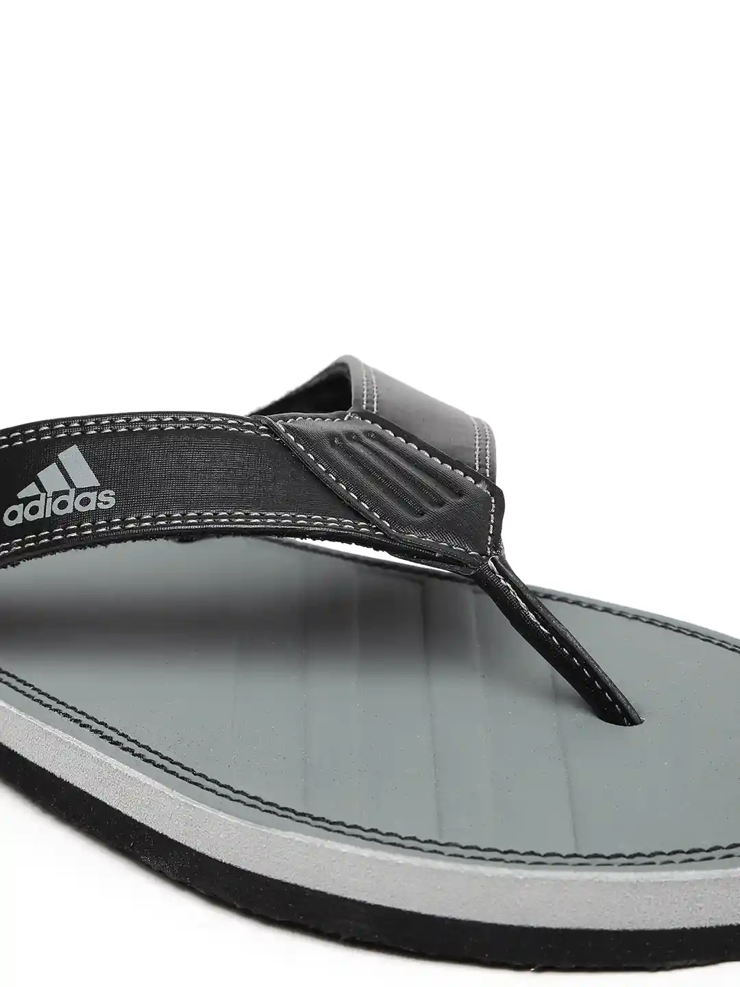 Buy ADIDAS Men Black Grey Brizo Flip-Flops Flip Flops for