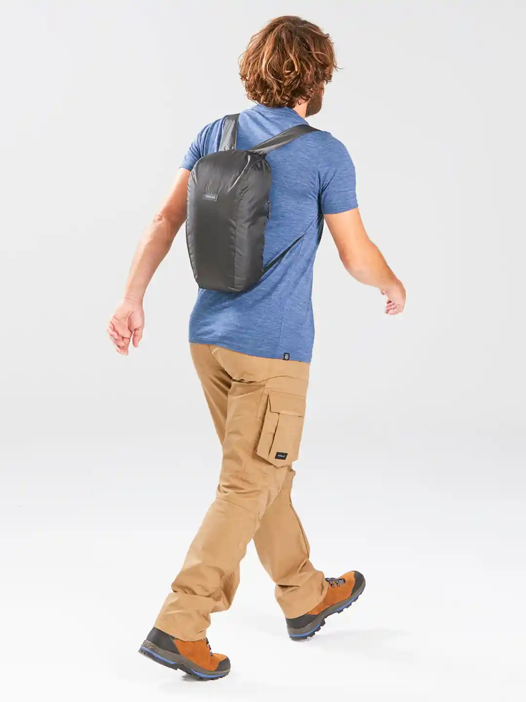 Buy Decathlon FORCLAZ Black Foldable Travel Backpack 10L