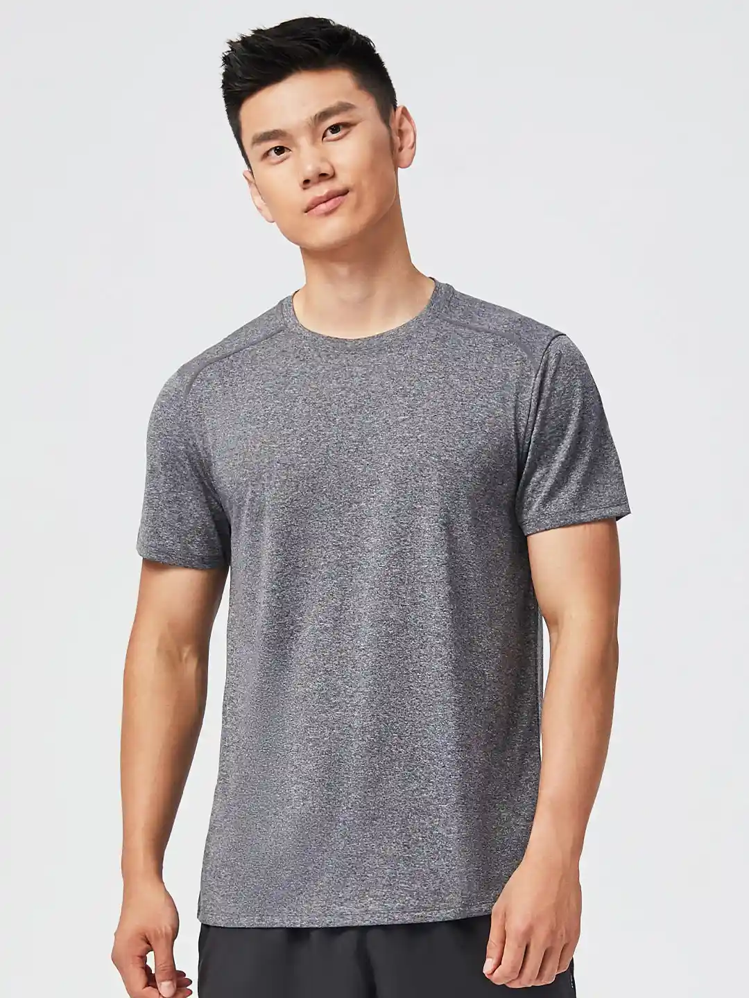 Domyos T Shirt Dri Fit Decathlon Buy Decathlon DOMYOS Men Grey