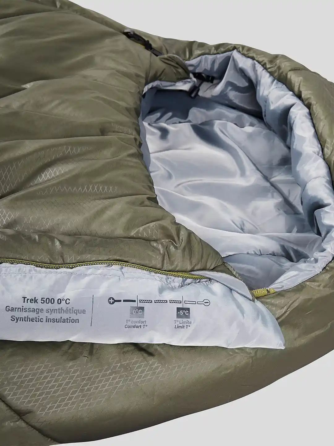 Buy Decathlon Olive Green Colourblocked TREK 500 5C Wadding