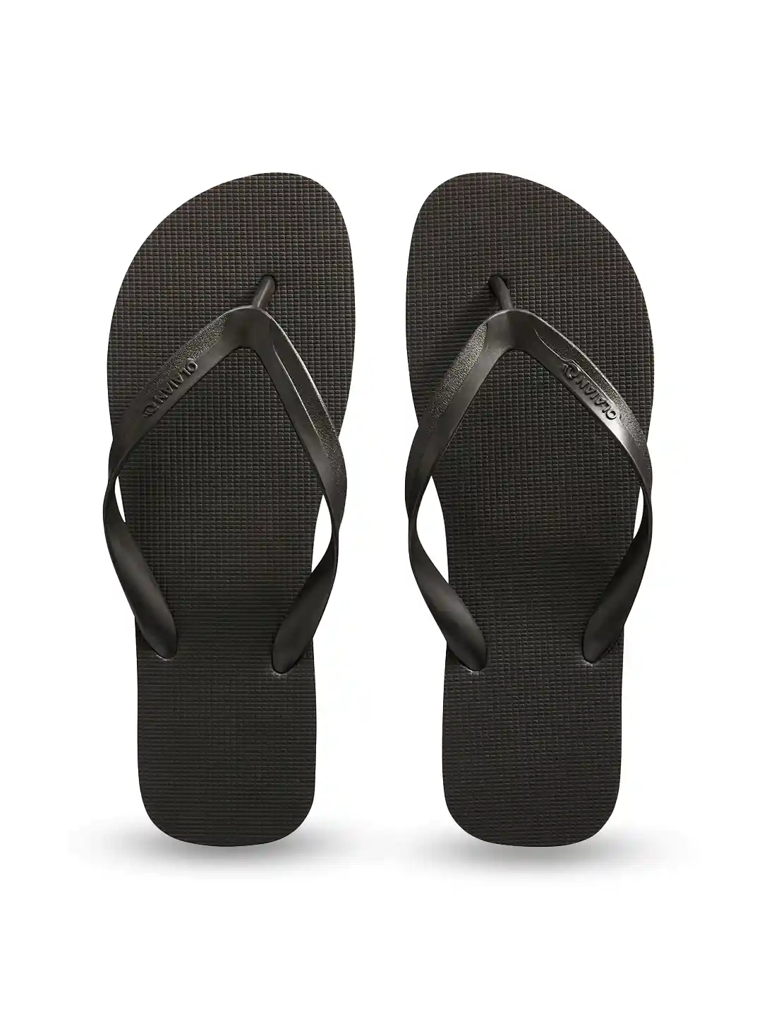 Buy Decathlon OLAIAN Mens Black Flip Flops Flip Flops for Men