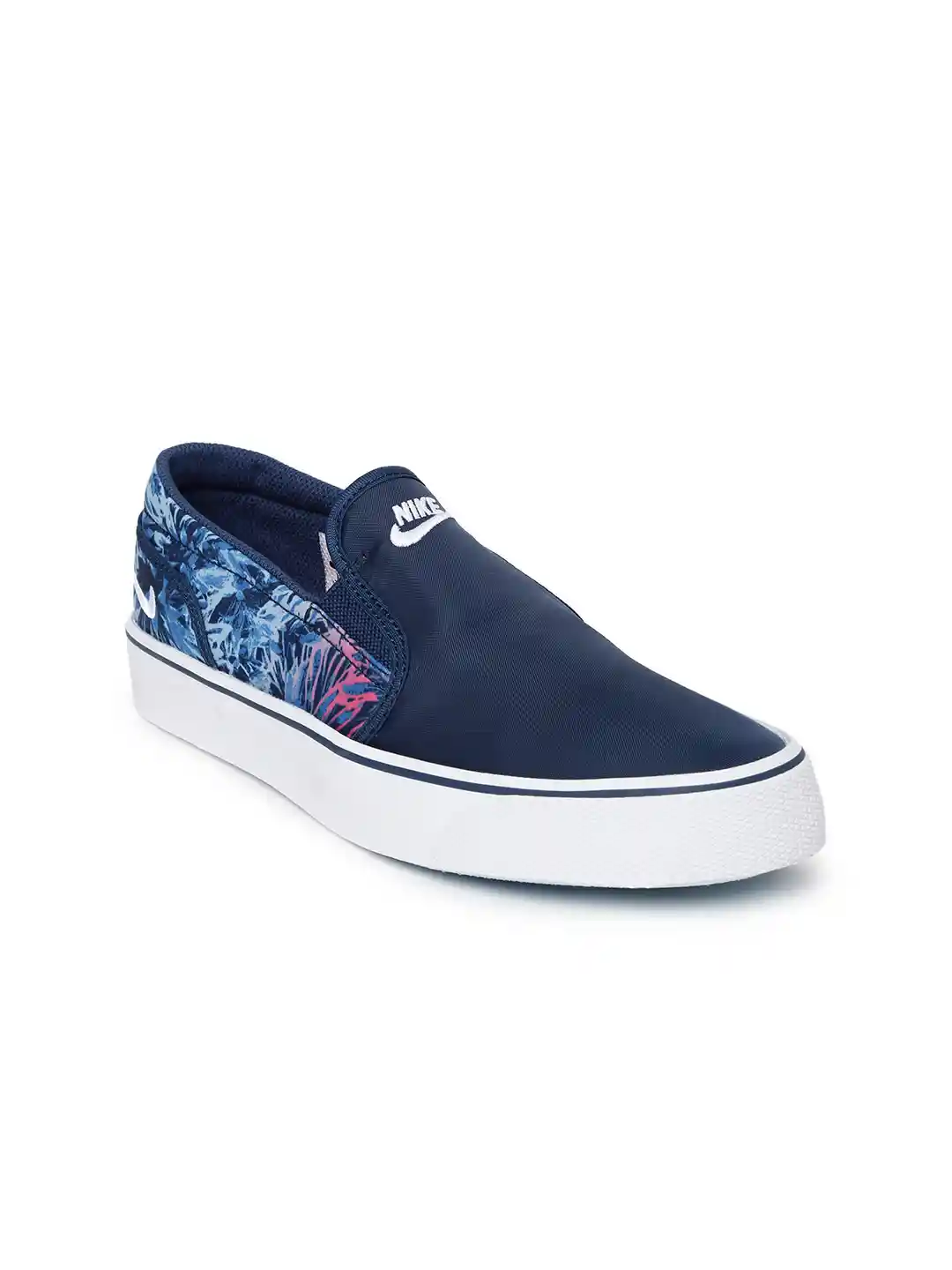 Buy Nike Women Blue Toki Print Slip-Ons Casual Shoes for Women