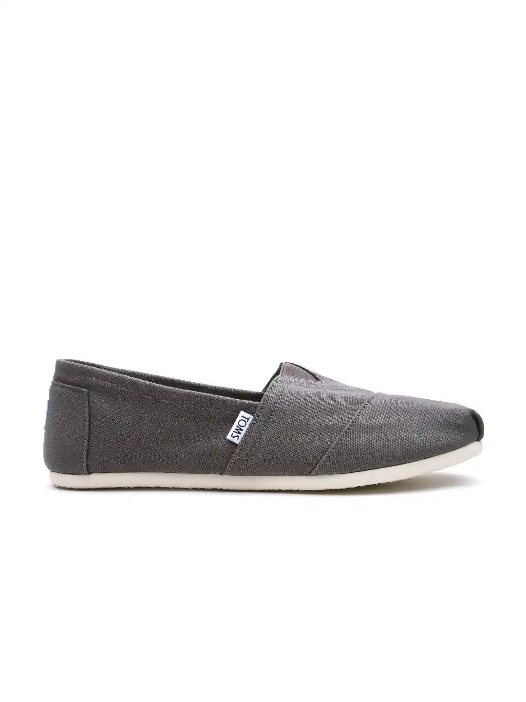 Buy TOMS Men Taupe Canvas Slip-Ons Casual Shoes for Men 1423631