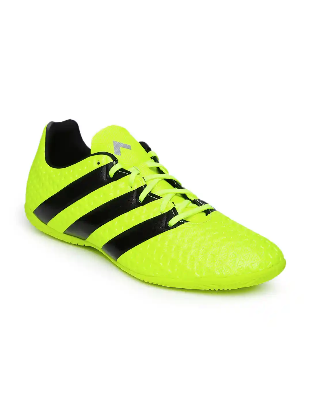 Buy ADIDAS Men Neon Green Ace IN Indoor Football Shoes