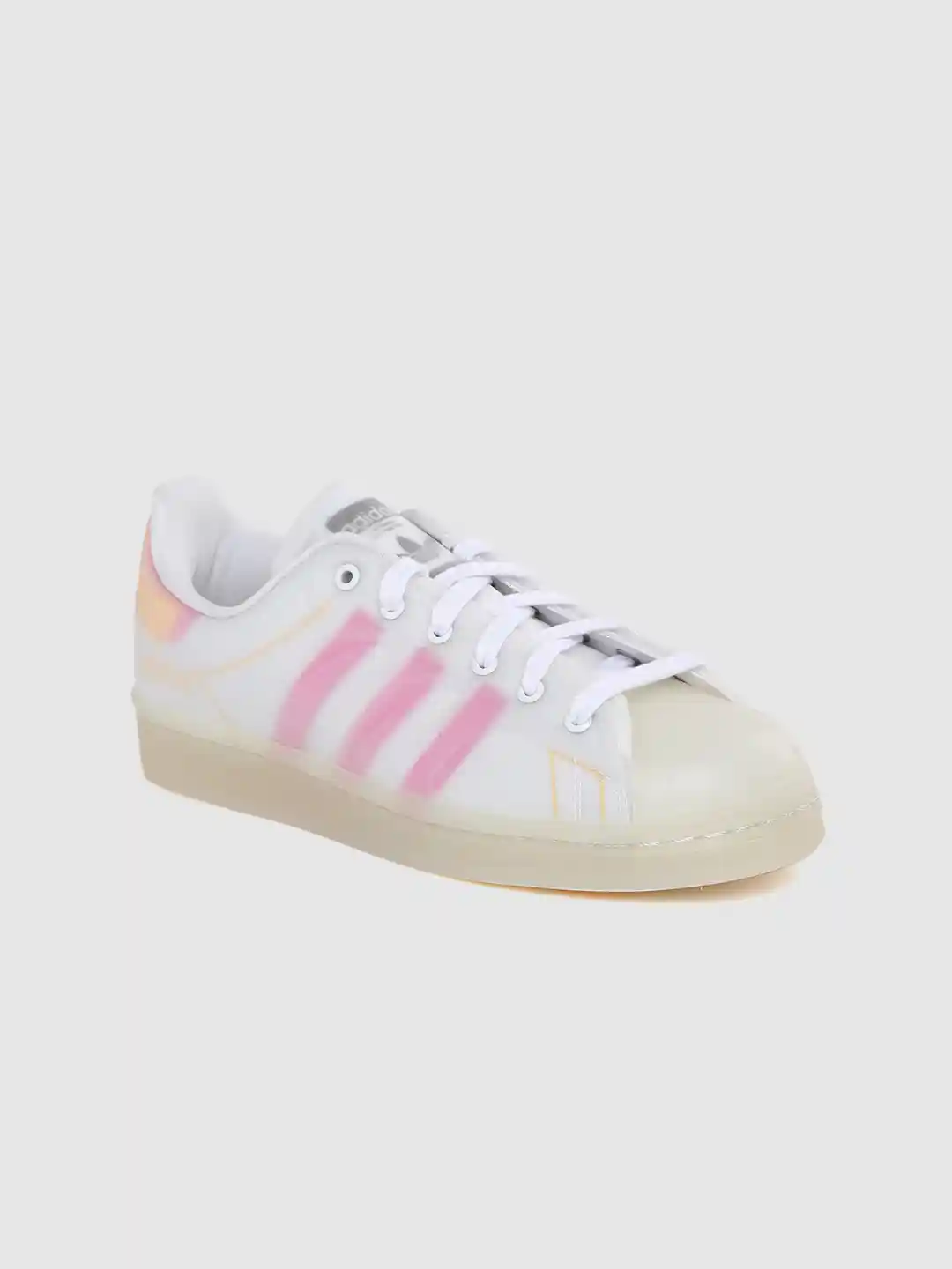 Buy ADIDAS Originals Women White Pink Superstar Futureshell NS