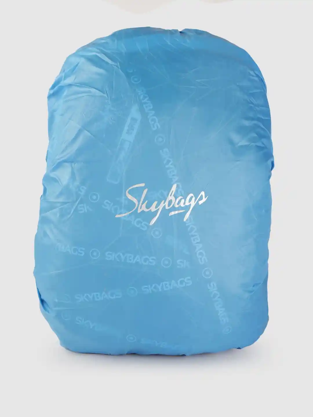 Buy Skybags Unisex Kids Blue White Brand Logo Print Backpack
